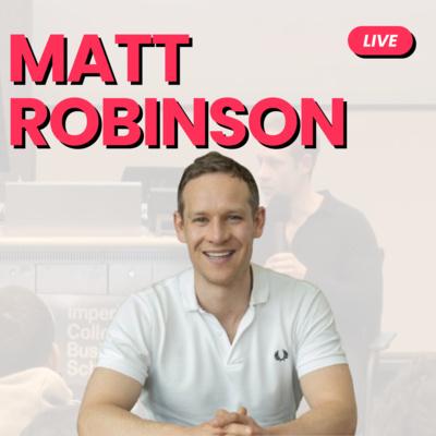 Main image for podcast "Accel Partner: Matt Robinson - Live at Imperial College London"