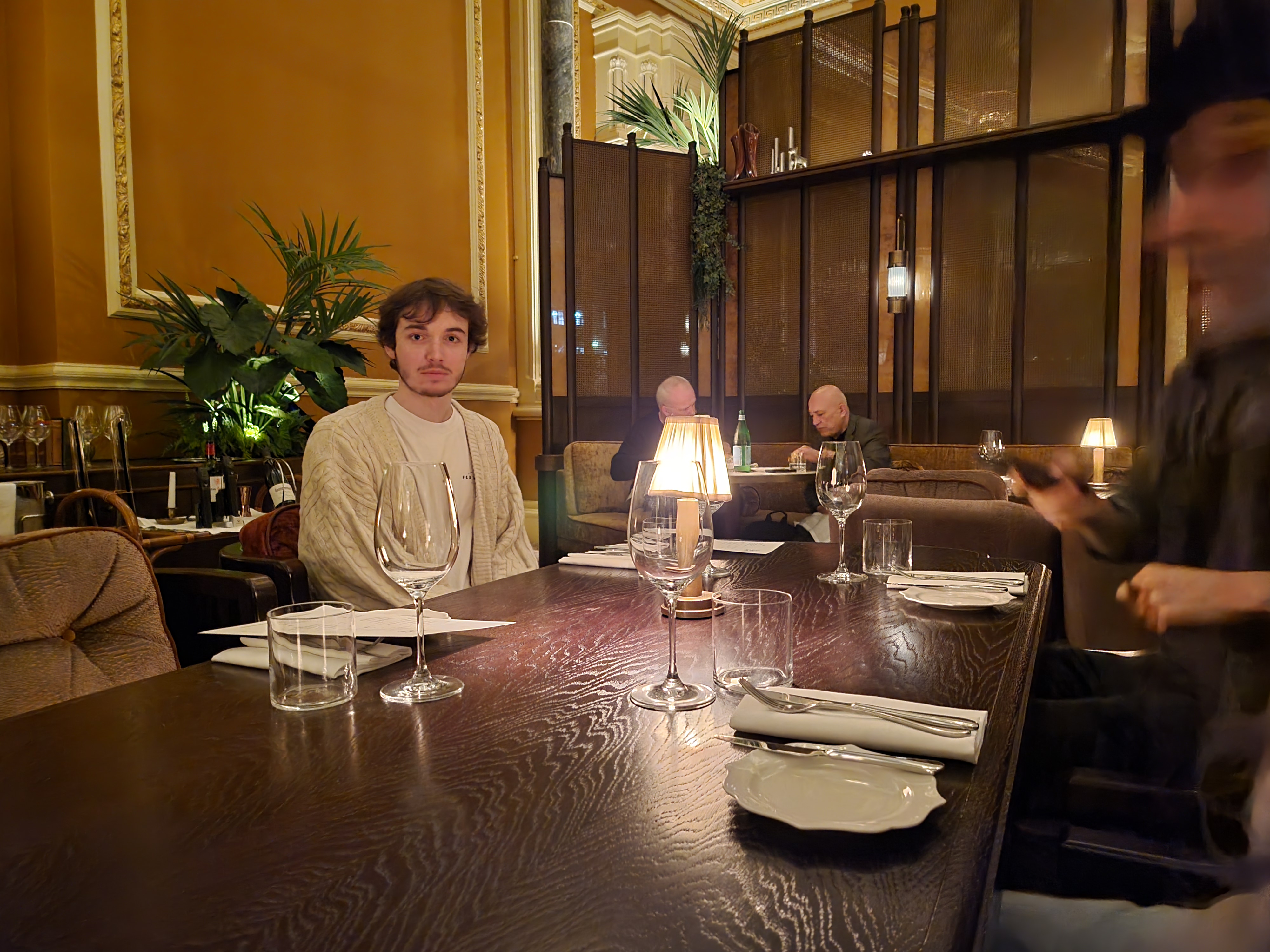 Fancy dinner outing